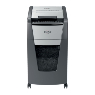 Rexel Optimum AutoFeed+ 300X Automatic Cross Cut Paper Shredder P4