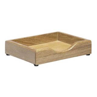 Executive Wooden Solid Wood Memo Pad Holder