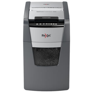 Rexel Optimum AutoFeed+ 150X Automatic Cross Cut Paper Shredder P4