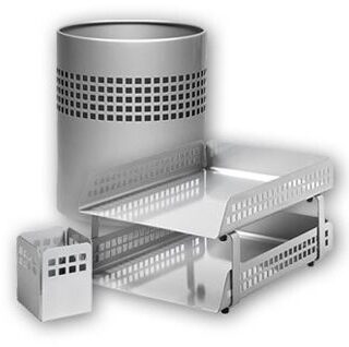 Square Punch Desk Set