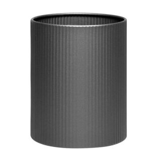 Fluted Steel Waste Paper Bin