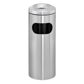 Innovation Ashtray Litter Bin With Cut Out And Galvanized Ash Holder