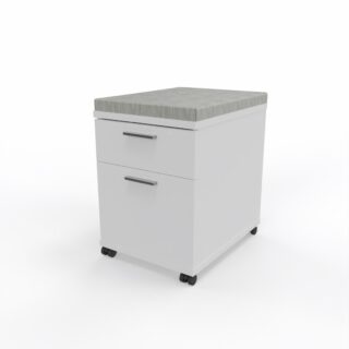 Mobile Pedestal with Cushion