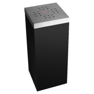 Large Ashtray Bin with a Stainless Lid