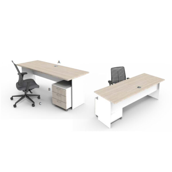 InTen Panel Leg Desking B